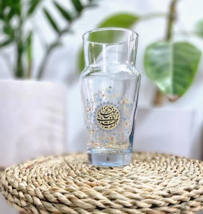 گلدان مهدوی شفاف